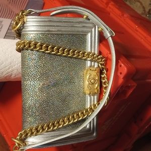 Chanel handbag with reciept and verification of authenticity